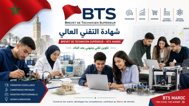 أقسام تحضير شهادة التقني العالي (BTS)