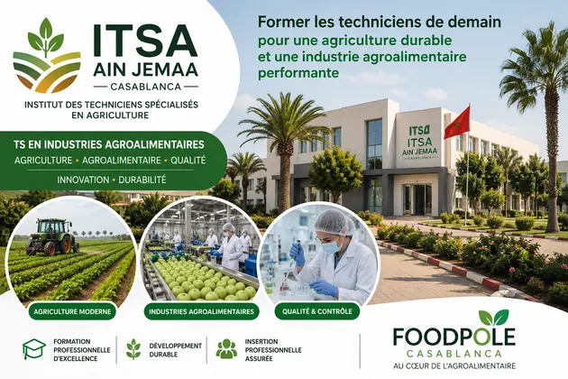 معهد التقنيين المتخصصين في الفلاحة عين الجمعة – النواصر الدار البيضاء  ITSA