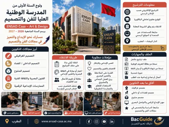 المدرسة الوطنية العليا للفن والتصميم بالدار البيضاء (ENSAD)