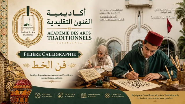 أكاديمية الفنون التقليدية – فن الخط  (AAT Casa)