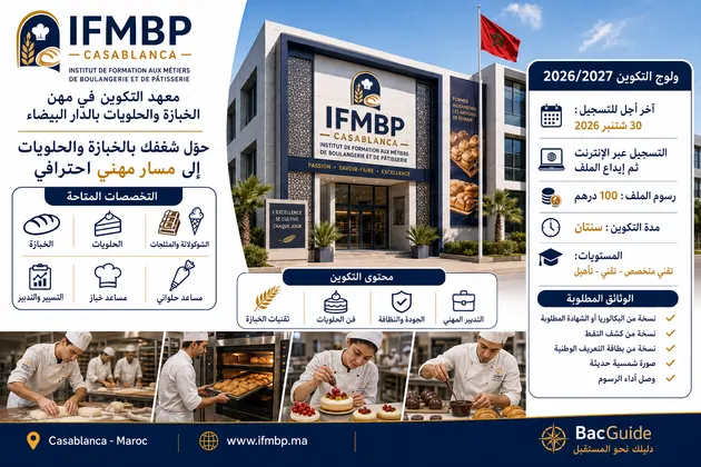 معهد التكوين في مهن الخبازة والحلويات بالدار البيضاء (IFMBP)