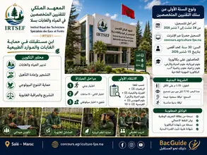 المعهد الملكي للتقنيين المتخصصين في المياه والغابات بسلا (IRTSEF)