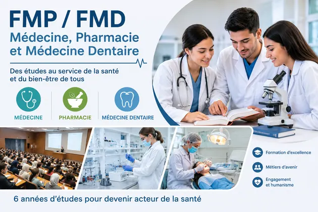 كليات الطب والصيدلة وطب الأسنان  (FMP/FMD)